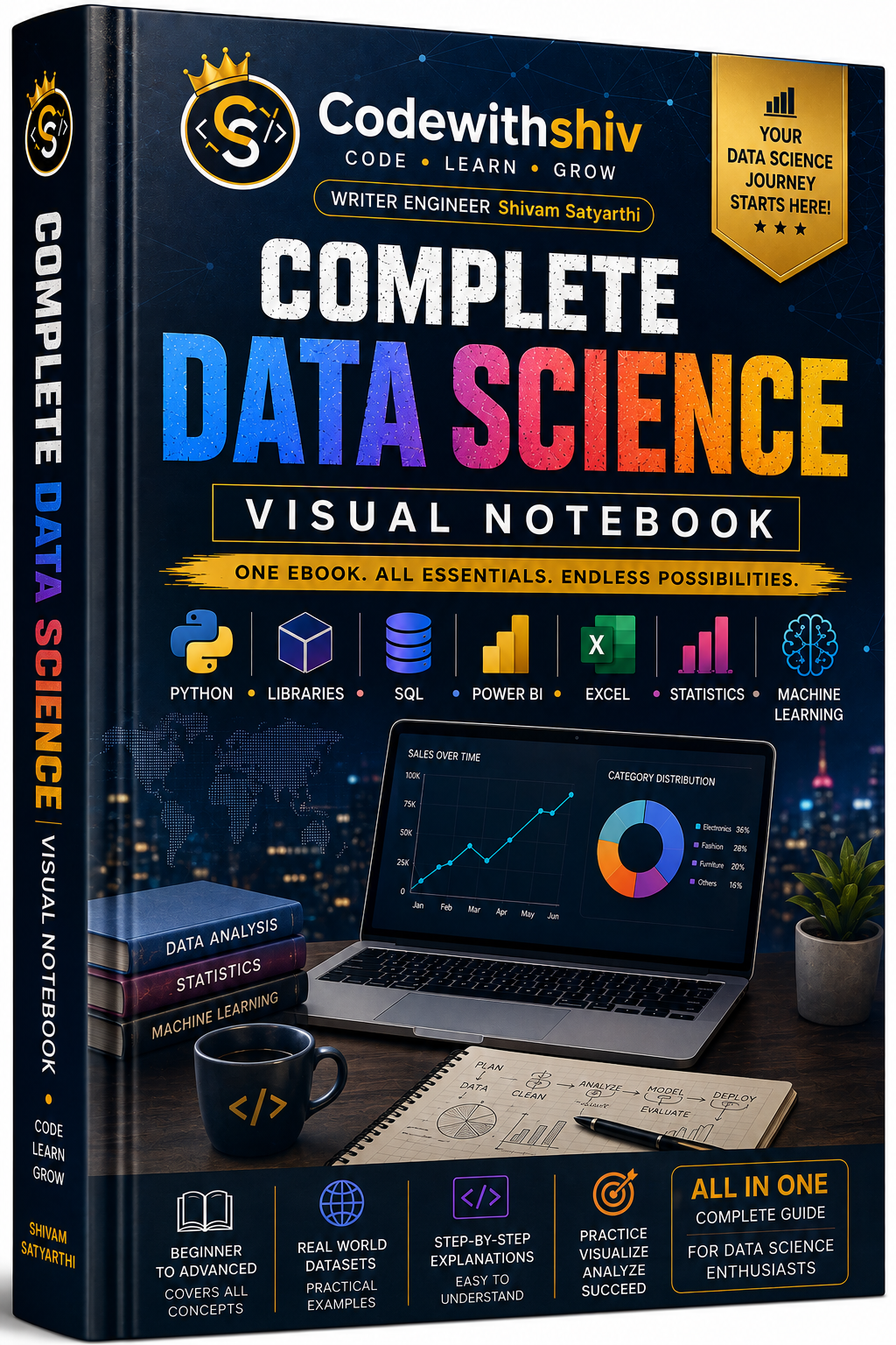 Complete Data Science Visual Notebook cover
